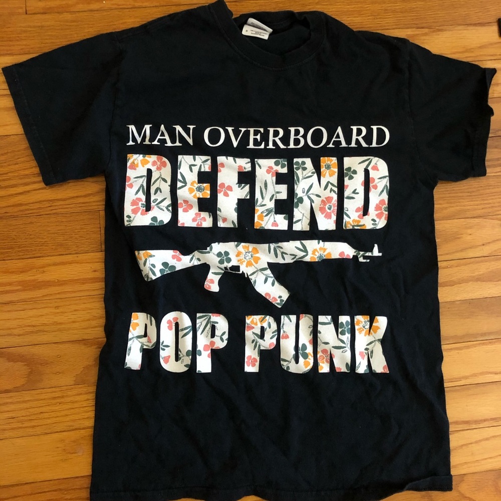 Man Overboard Defend Pop punk shirt